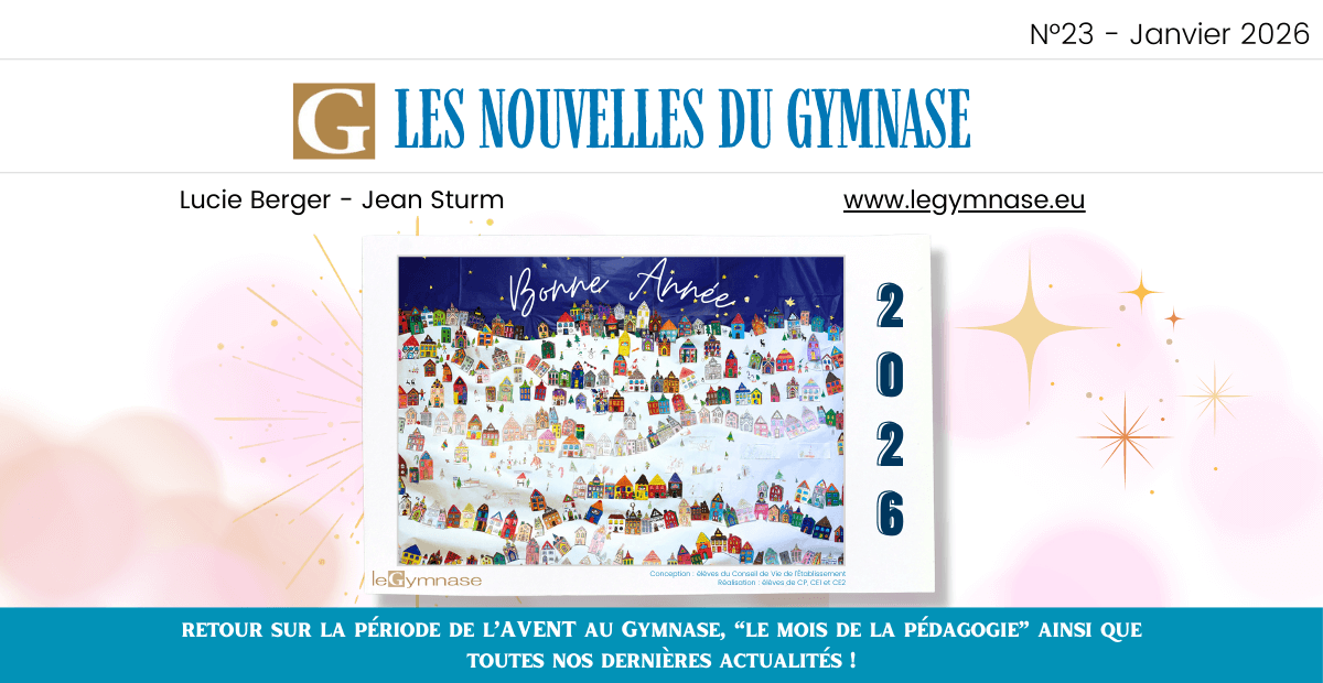 Les Nouvelles du Gymnase n°23