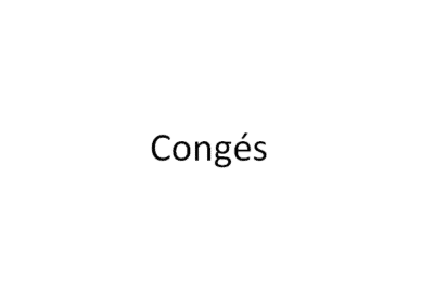 conges